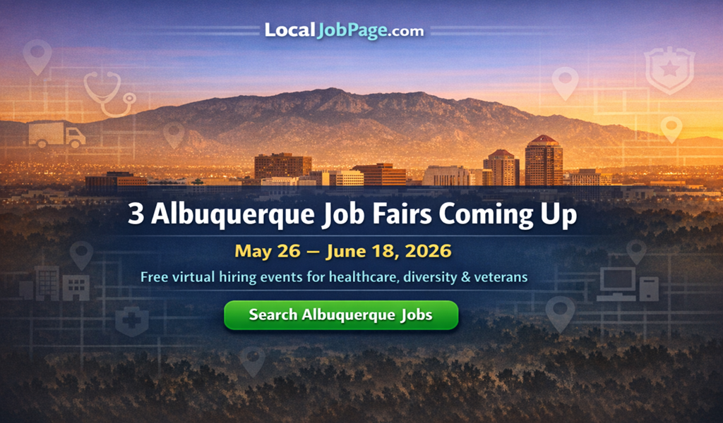 3 Albuquerque Job Fairs & Hiring Events Coming Up in May–June 2026